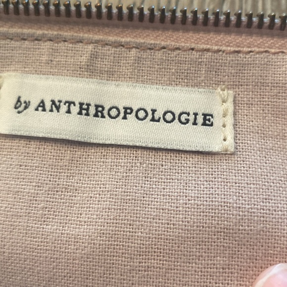 SOLD OUT!!!!🤯🤯ANTHROPOLOGY Shibori LARGE Leather Tech Pouch - Picture 6 of 7